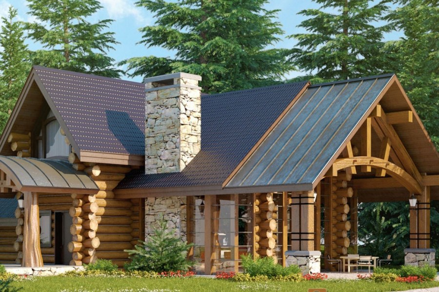 Дом из клееного бруса good Wood