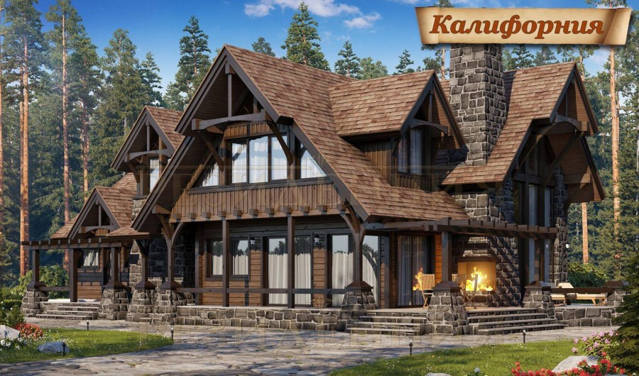 Деревянный дом