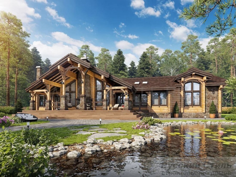 Деревянный особняк