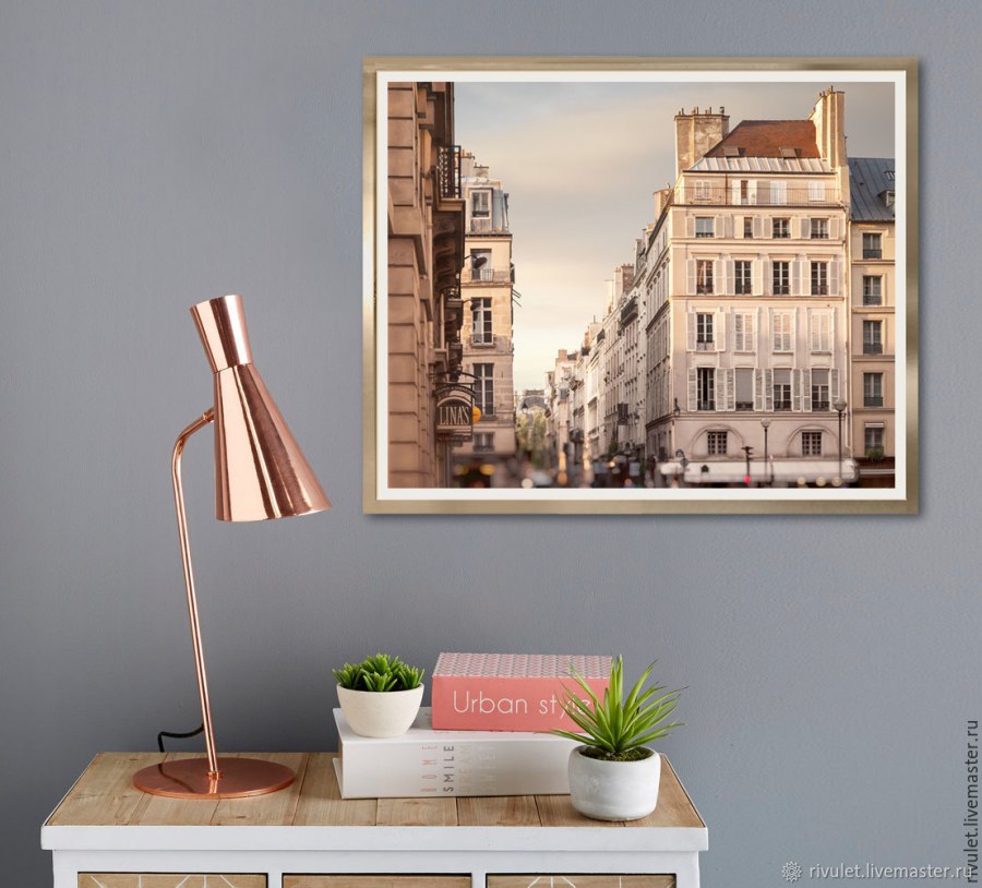 Постеры для интерьера Париж