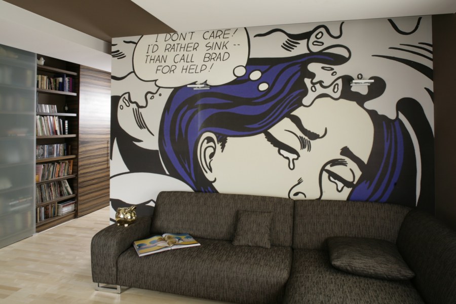 Интерьер в стиле комиксов