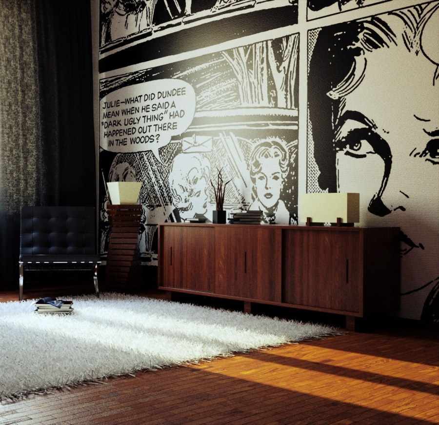 Спальня в стиле мафии