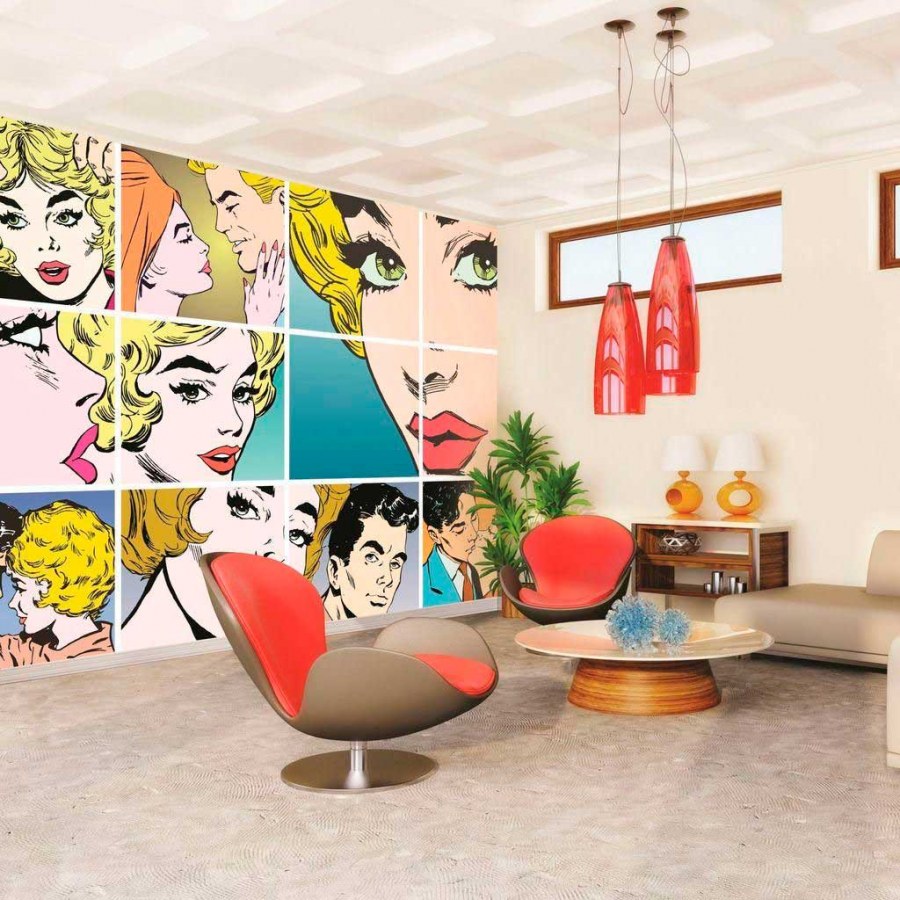 ОП арт стиль в интерьере