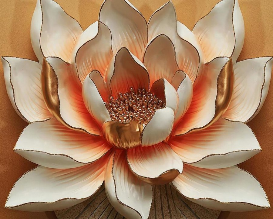 Цветок лотоса арт