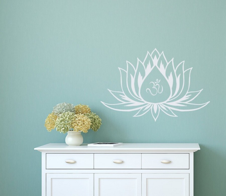 Дизайн на стену Лотос