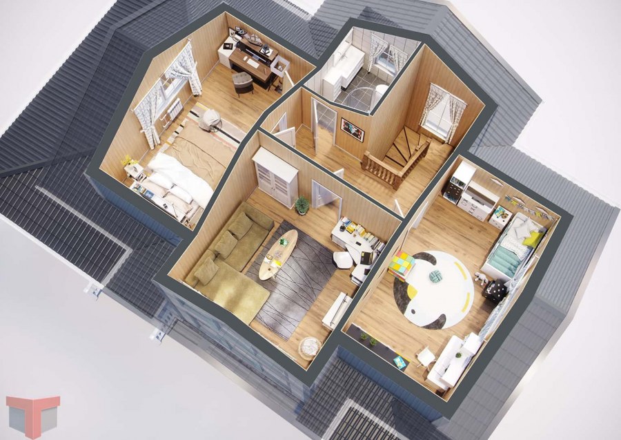 Макет квартиры