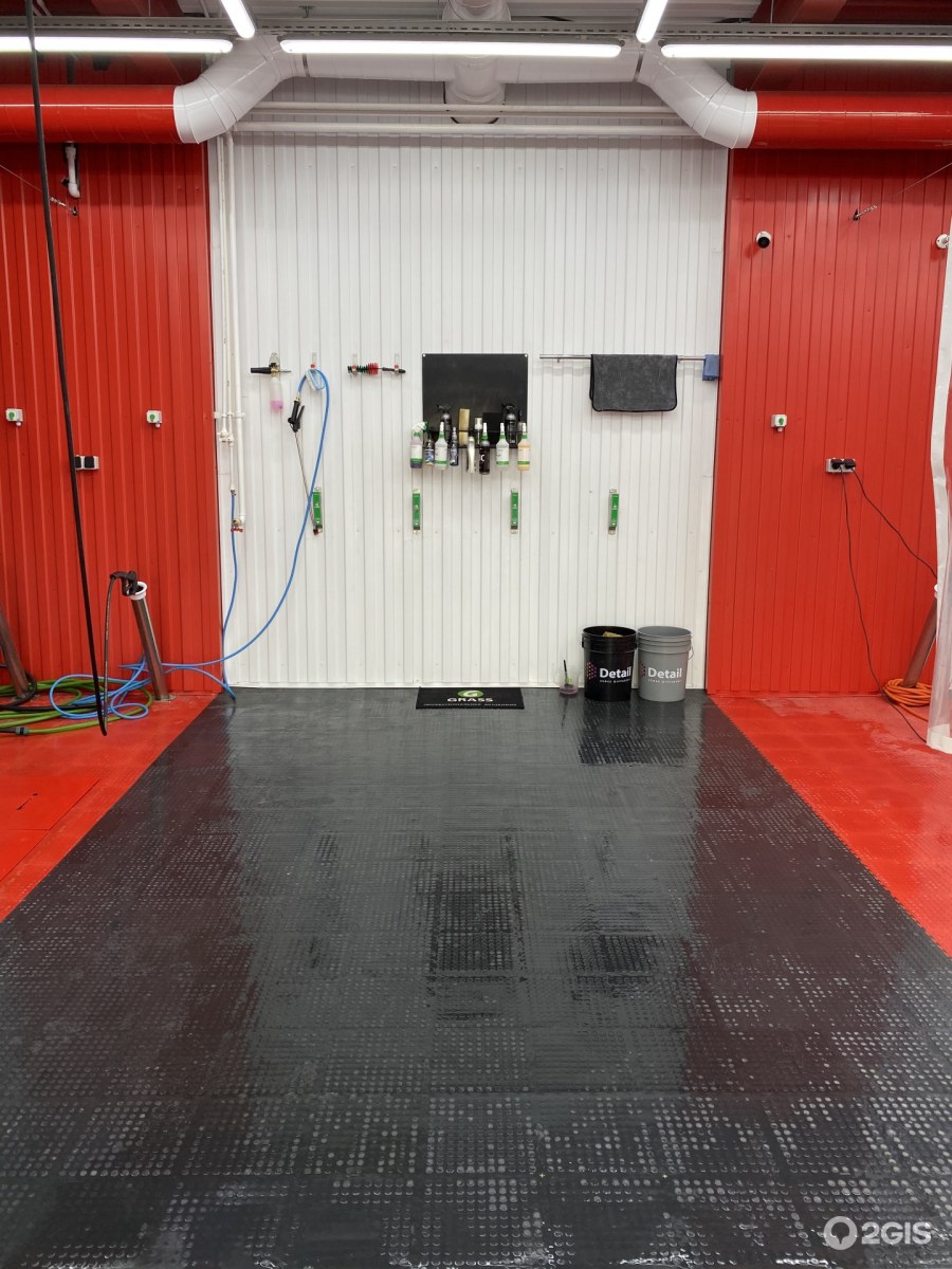 Отделка автомойки