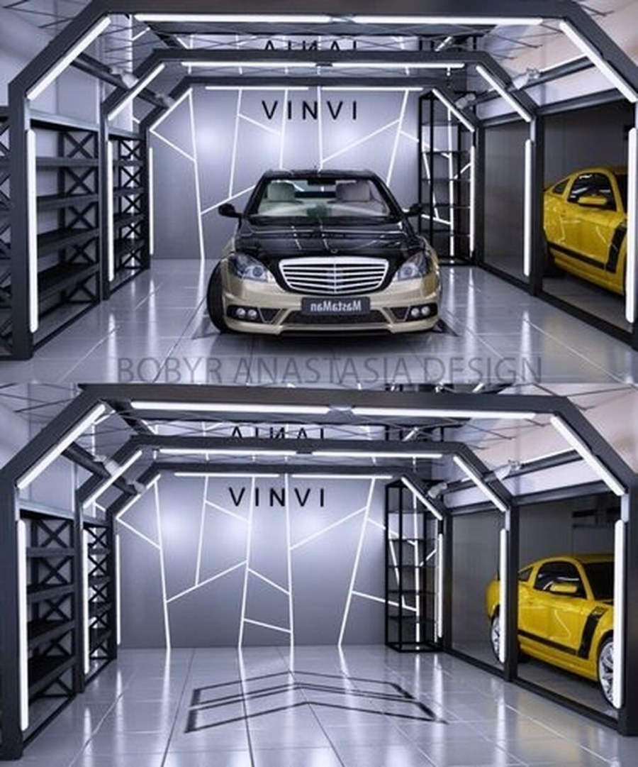 Интерьер автомойки