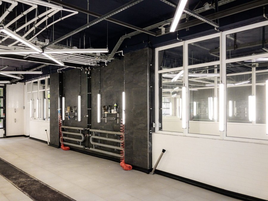 Интерьер автомойки