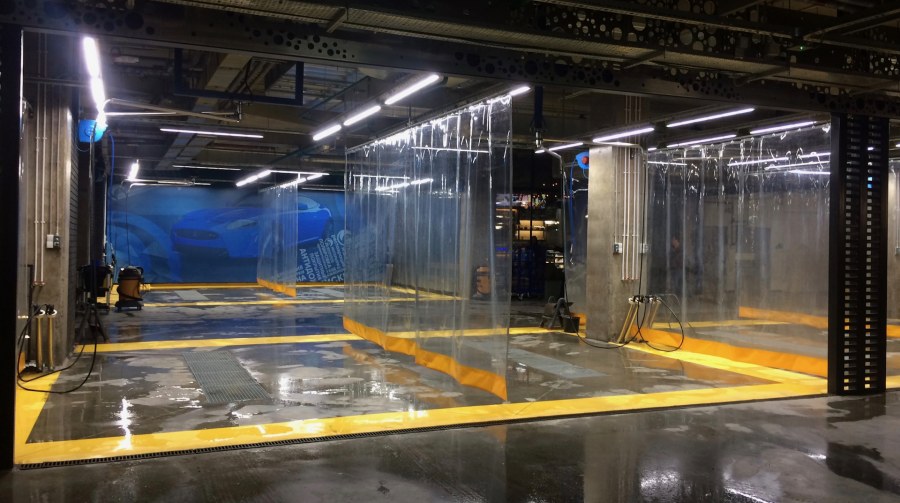 Необычная автомойка