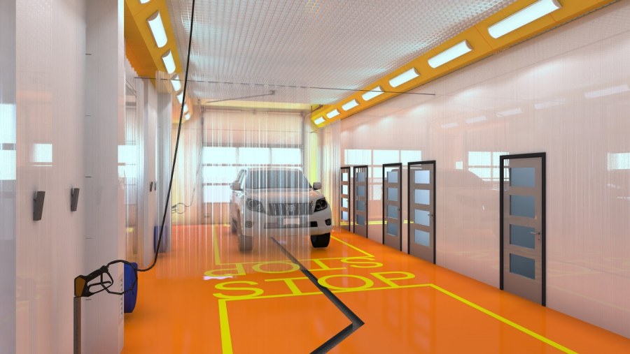 Дизайн автомойки