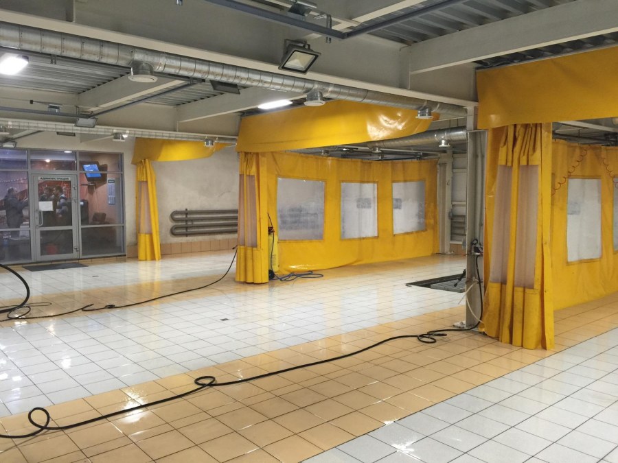 Зал ожидания автомойка