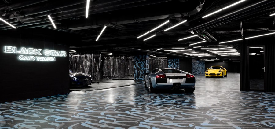 Black Star car Wash интерьер