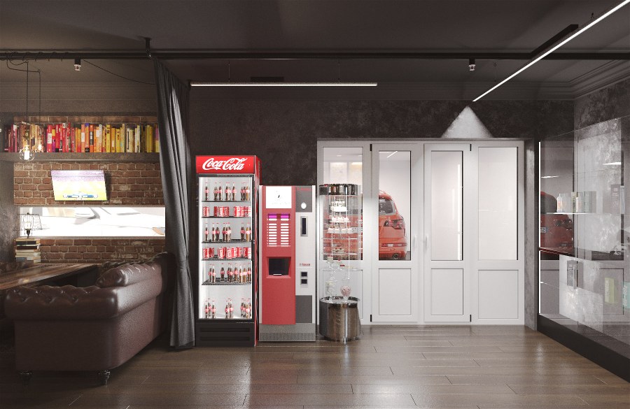 Автомойка рендер