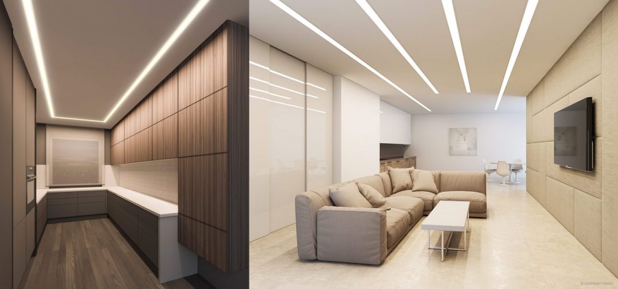 Дизайн проект кухни и коридора