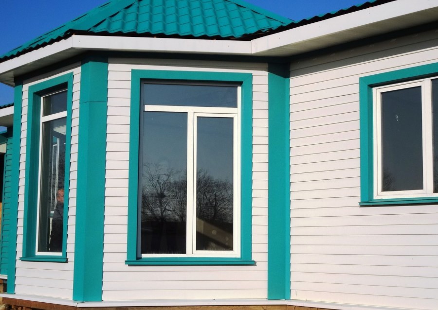 Сайдинг бирюза