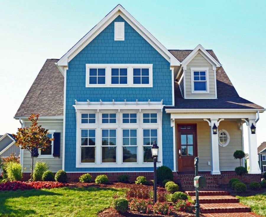 Голубой домик