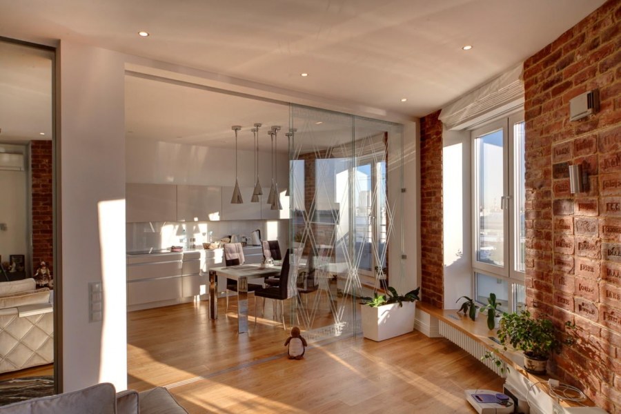 Зонирование гостиной