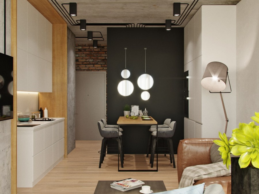 Интерьер квартиры холостяка