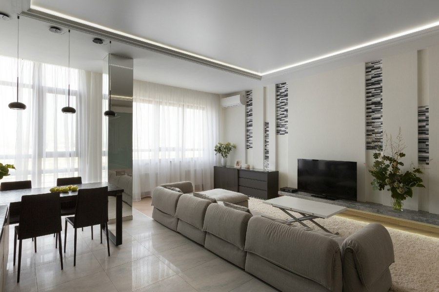 Интерьер квартиры студии