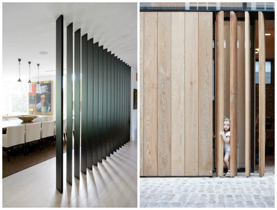 Реечные перегородки поворотные