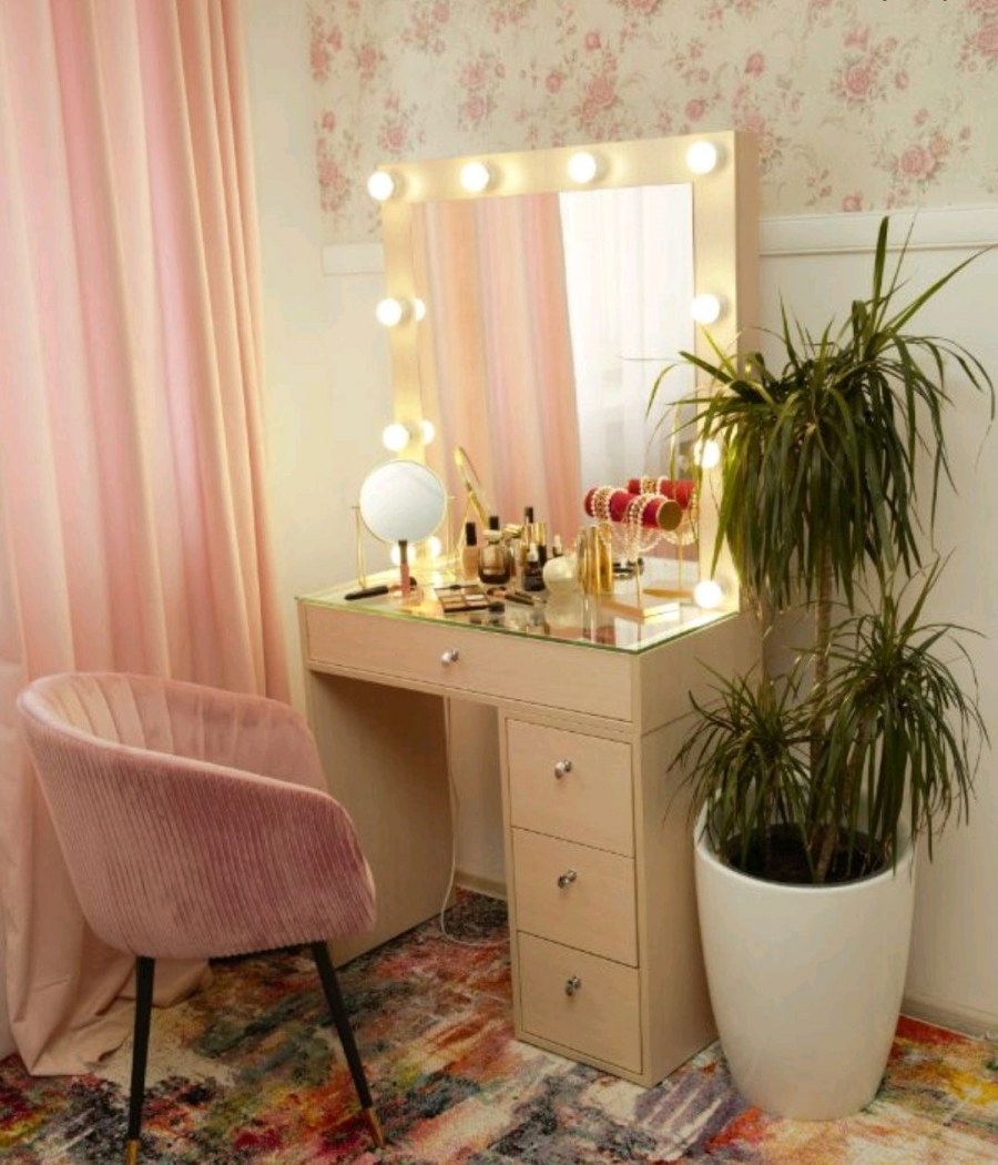 Гримёрный столик 80 см «серия 802/МБ»