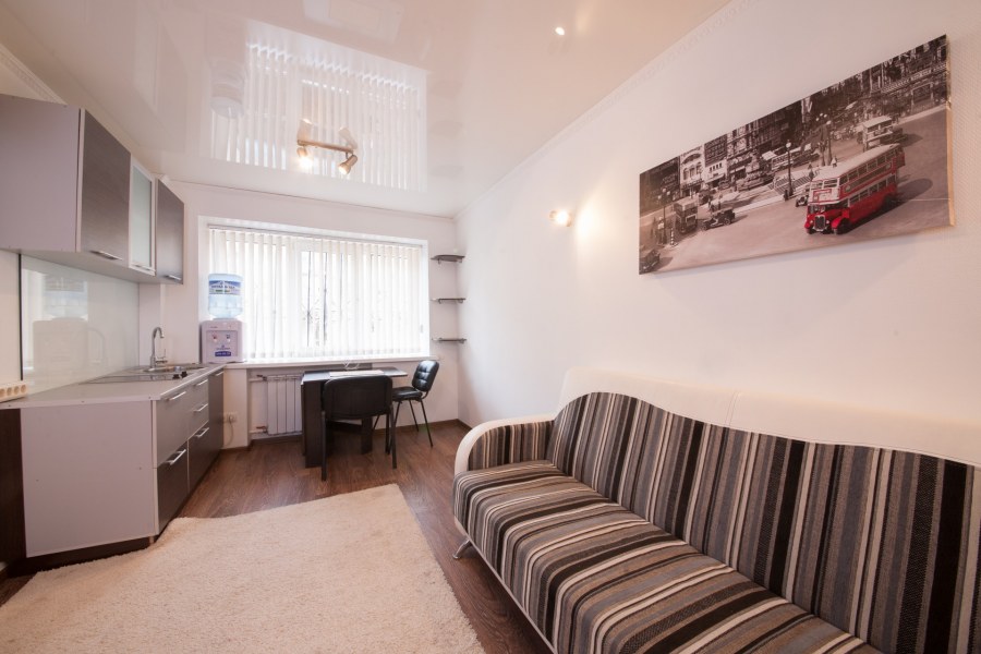 Подиум в однокомнатной квартире