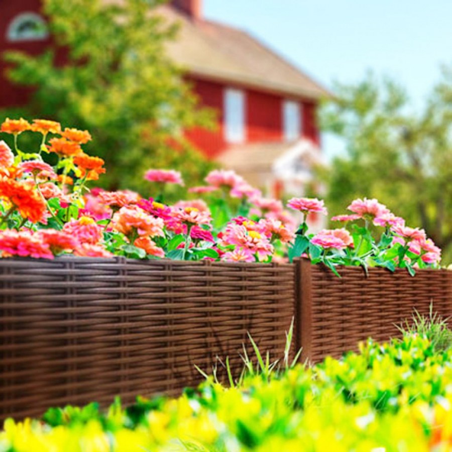 Деревянные заборы для патио