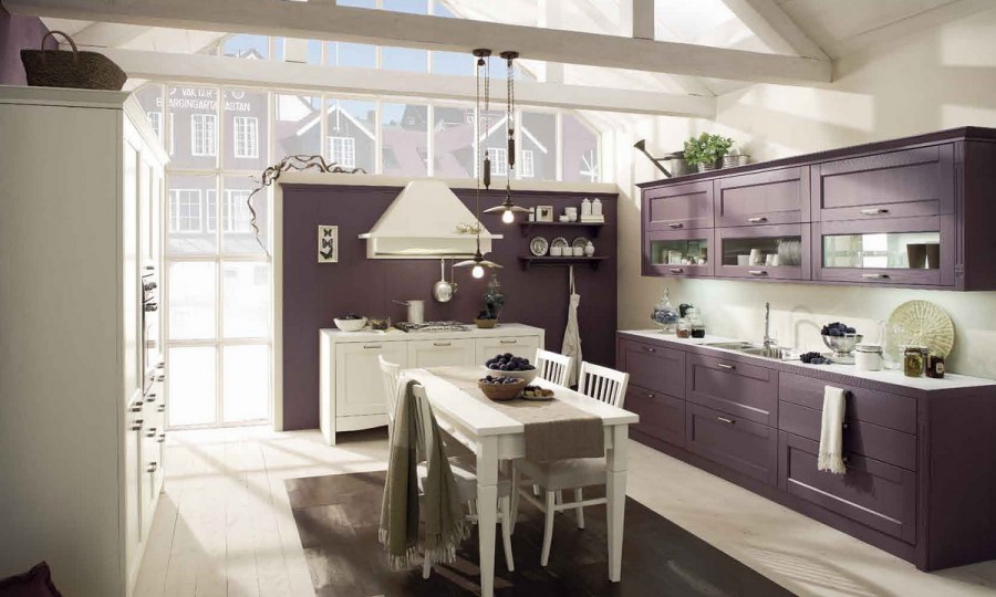 Интерьер в стиле Прованс с лавандой