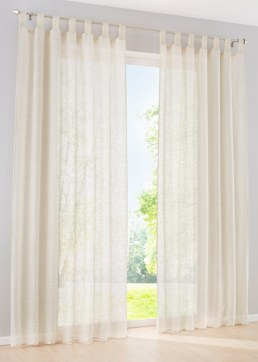 Льняные шторы