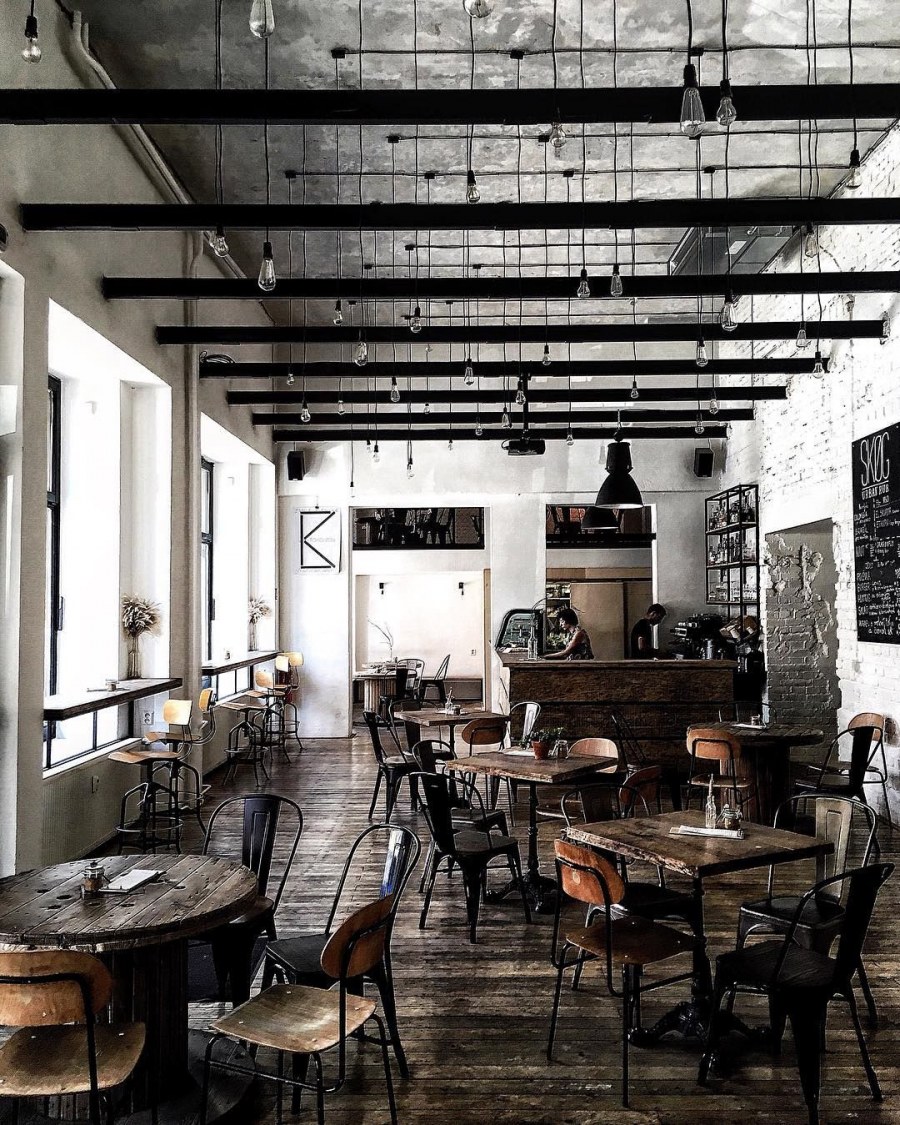 Ресторан СПБ стиль индустриал