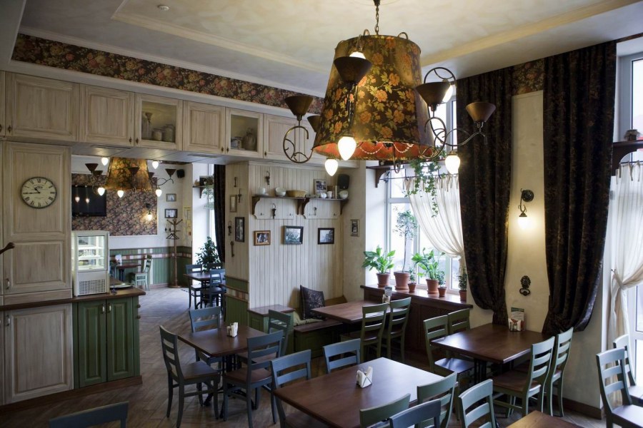 Кафе французской кухни