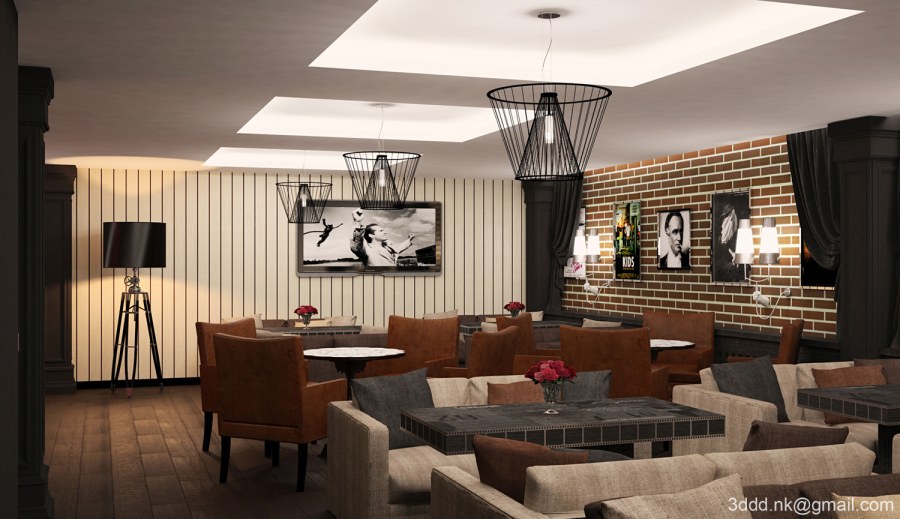 Кафе в стиле гранж