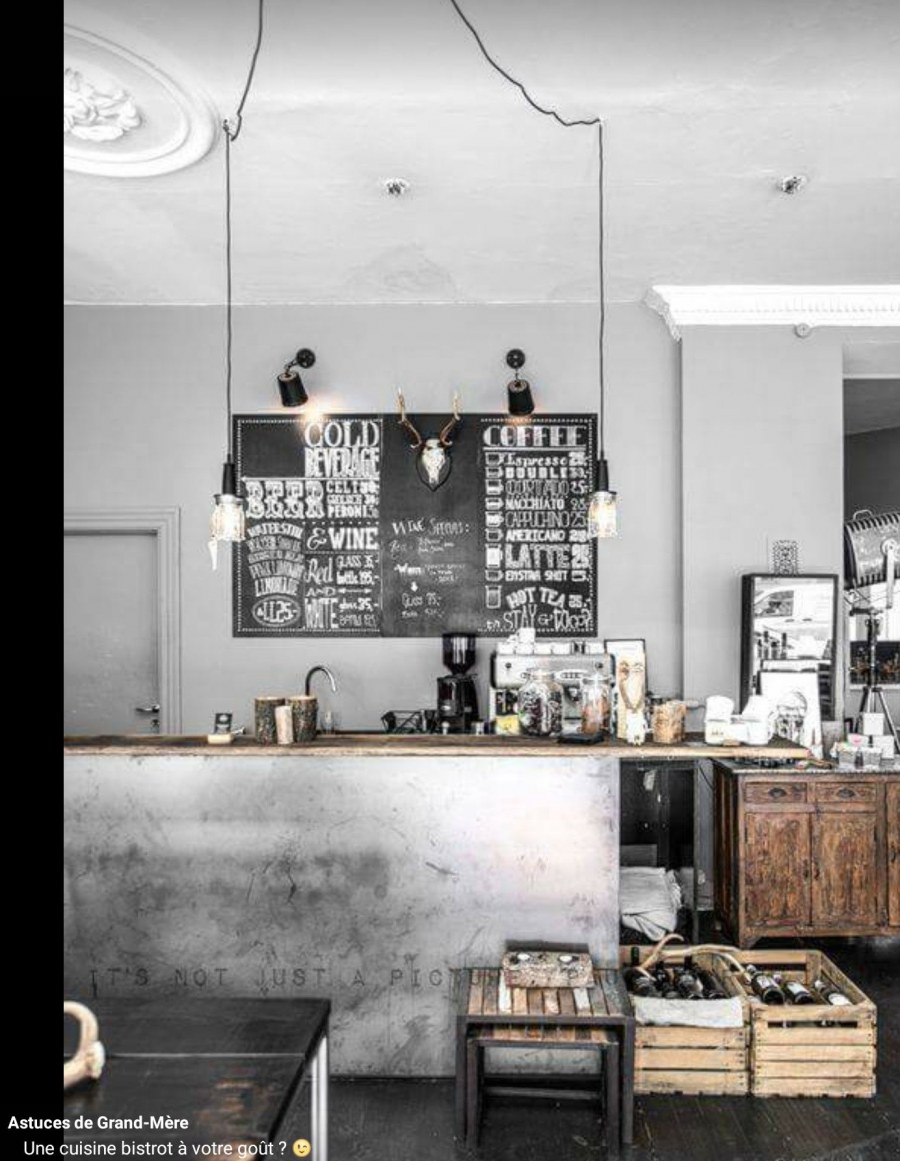 Кофейня в Индустриальном стиле