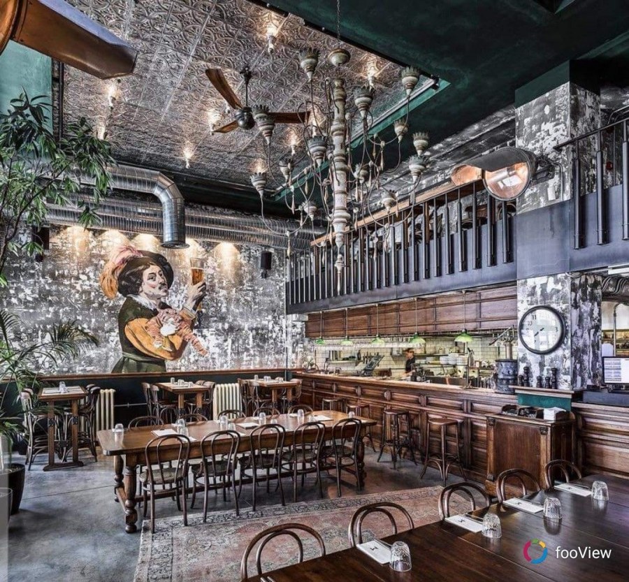 Кафе в стиле гранж