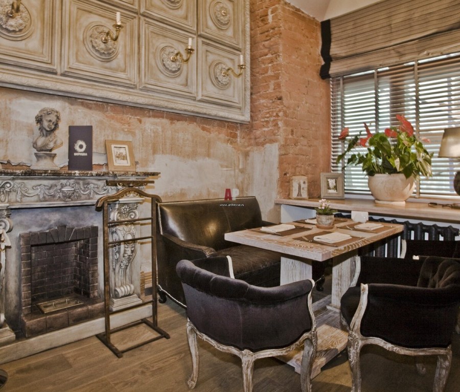 Стиль лофт с Барокко
