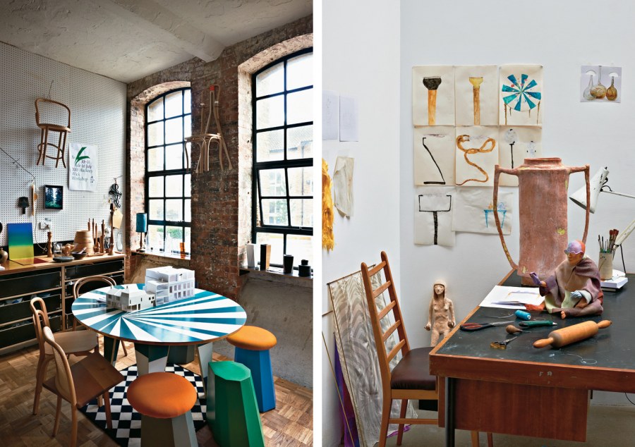 Интерьер кафе в стиле лофт