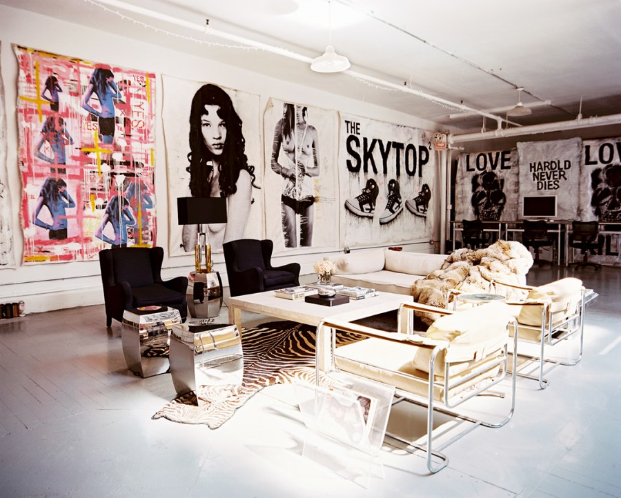 Квартира в стиле гранж