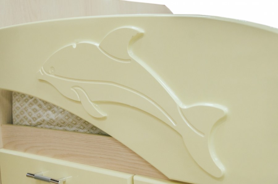 Кровать одинарная 06.222 Дельфин