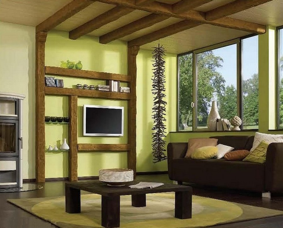 Декоративные балки на стену