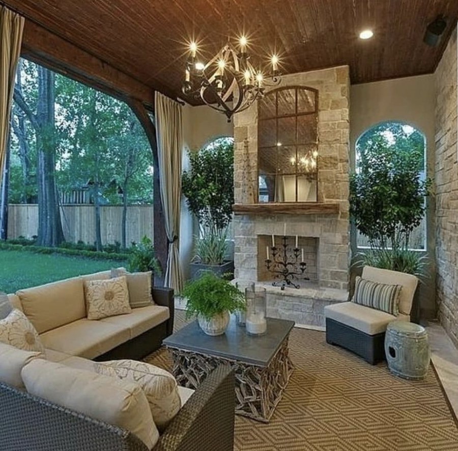 Тиррассы в деревенской доме