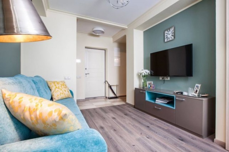 Интерьер двухкомнатной квартиры 54 кв.м