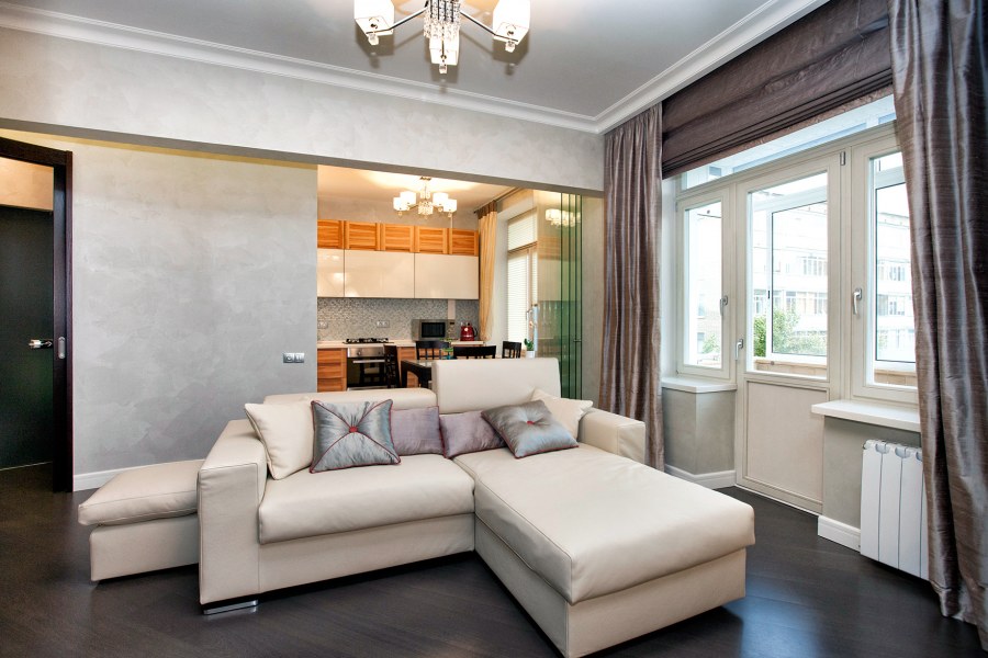 Дизайн интерьера квартиры двухкомнатной