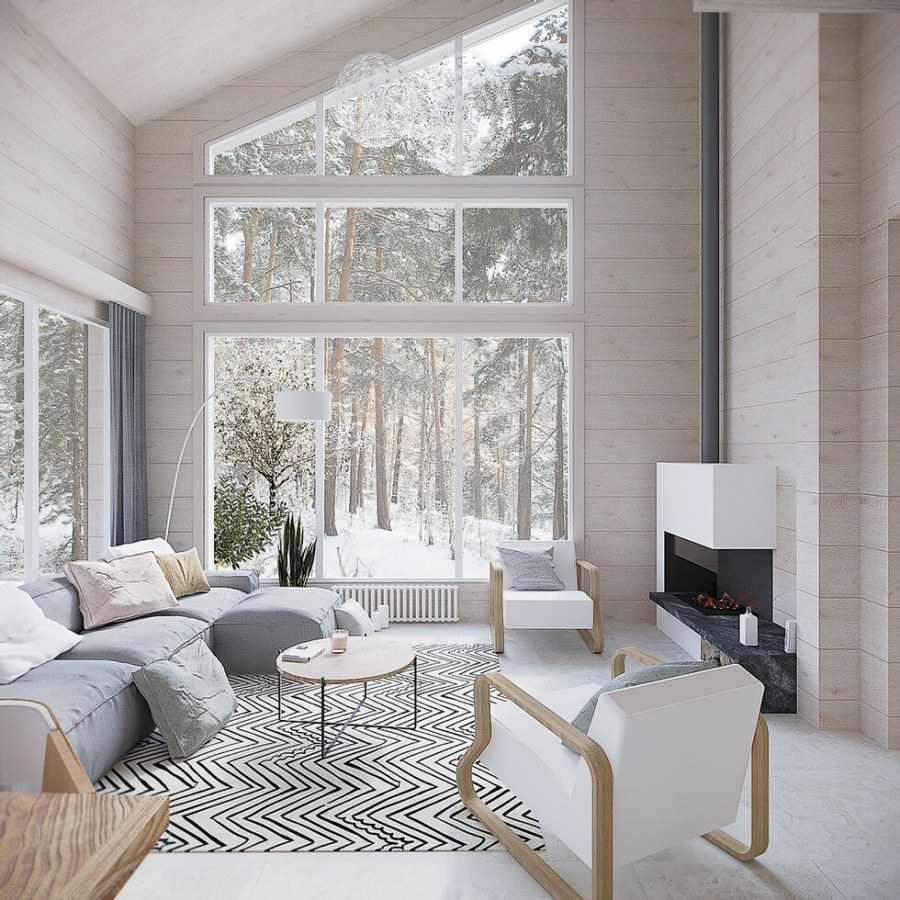 Маленькая гостиная со вторым светом