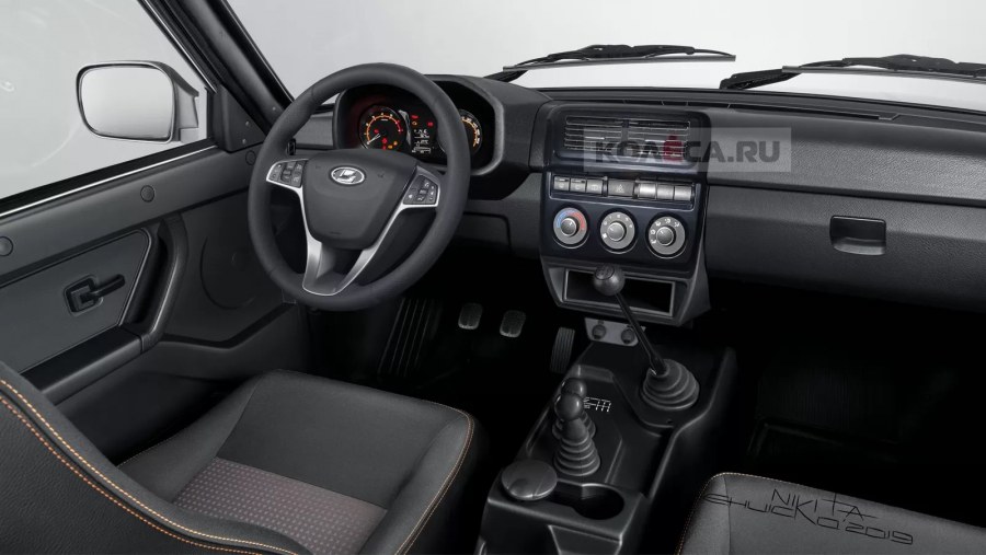 Новая Лада Нива 4х4 салон