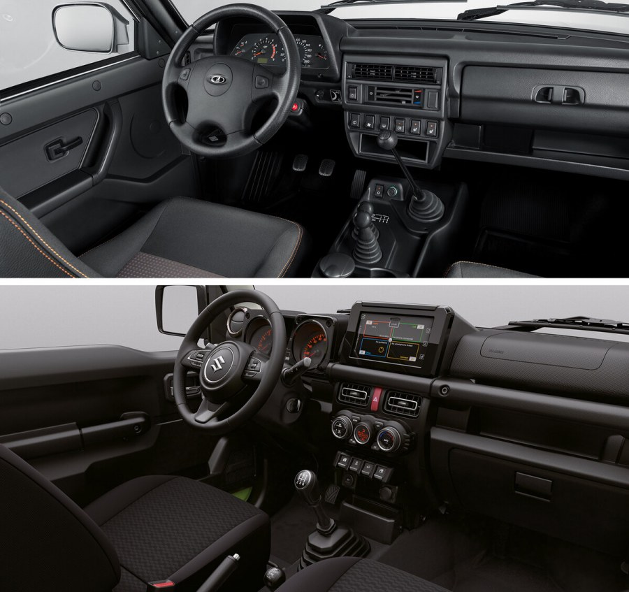 Лада Нива 4 4 салон