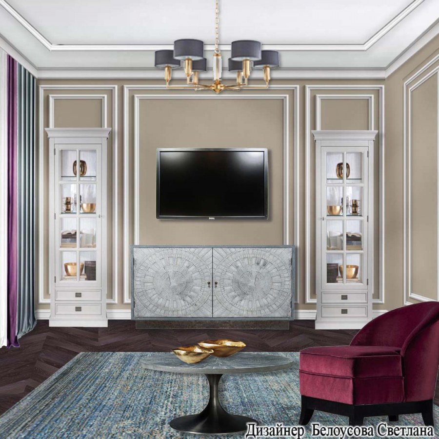 Гостиная Неоклассика Италия Кристофер Гай