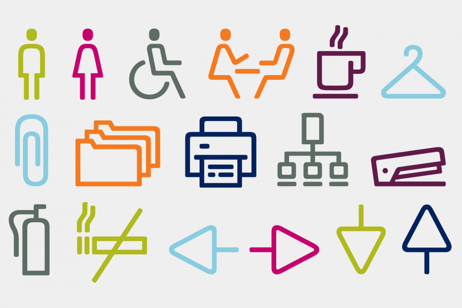 Знаки общественные дизайнерские