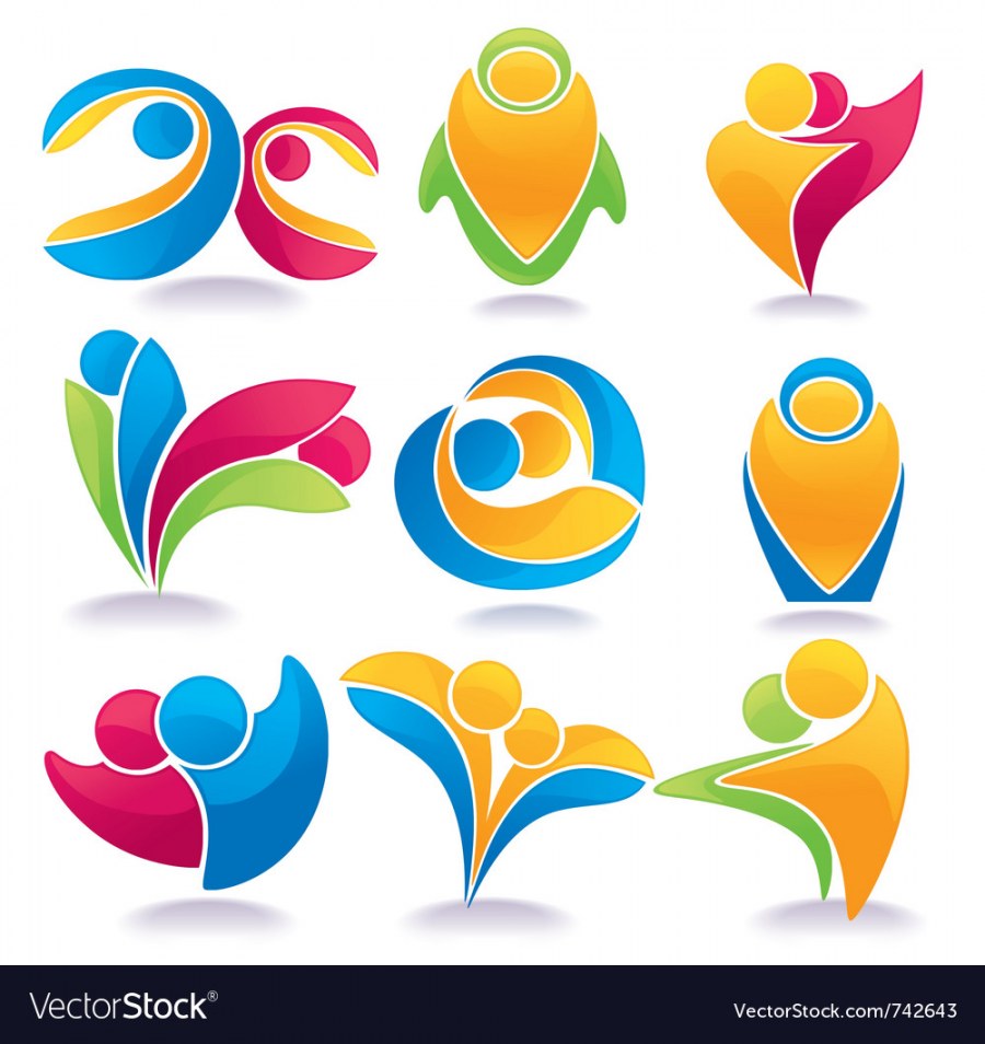 Яркий логотип