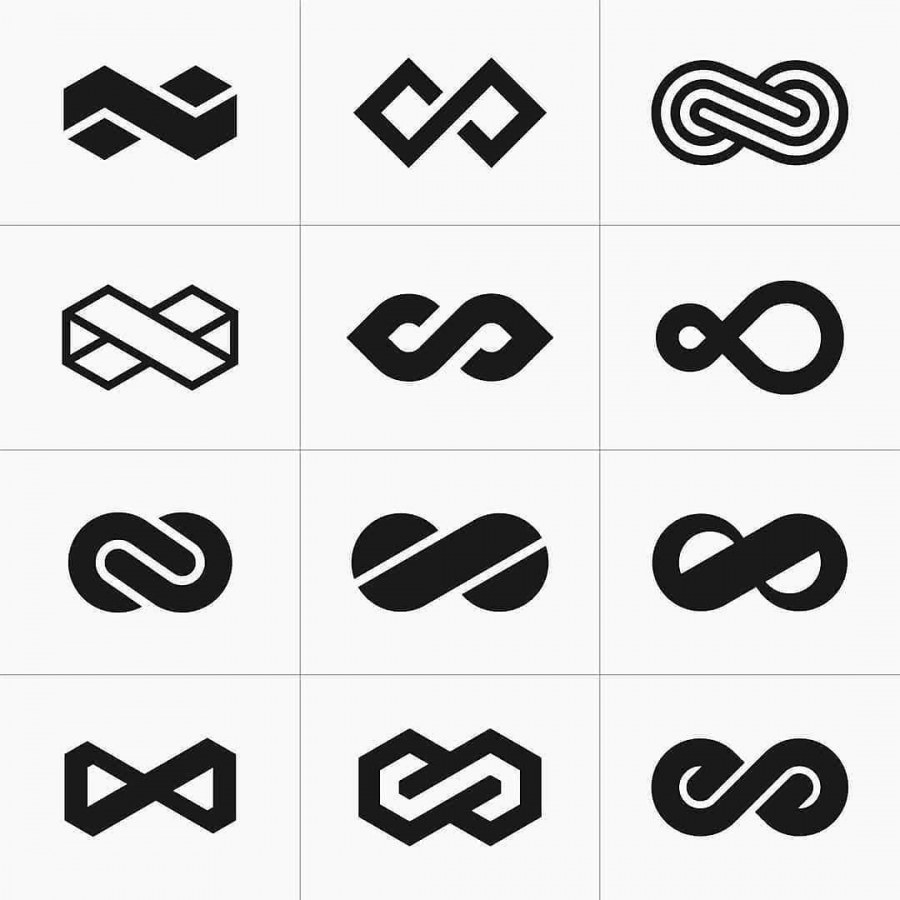 Знак бесконечности логотип